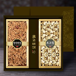 프리미엄 참나무 건 표고버섯 선물세트 + 선물용가방, 1개