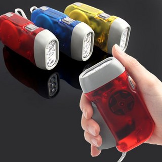 자가발전 LED 손전등 비상용 캠핑 휴대용 무건전지 재난대비 라이트