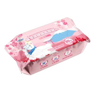 芊柔 植萃抗菌濕紙巾 (清除新冠/腸病毒/流感), 1個, 80張