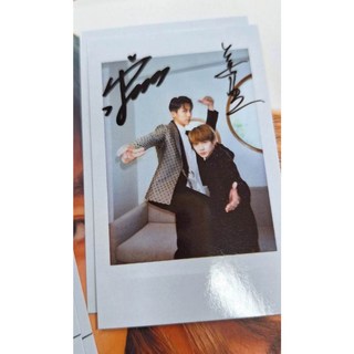 陳柏文x姜典 VACATION旅見世界 拆售雜誌 海報 奇蹟kiseki dear to me 陳艾CP, 簽名拍立得複製小卡C-6