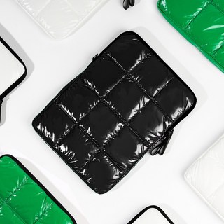 라이트피플 노트북 파우치 패딩 맥북, 블랙, 1개