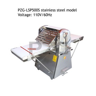 상업용 크루아상/퐁당/쿠키/프랑스빵 반죽기 자동 스탠드형 양면 반죽 시트기, KR, 110V EXW