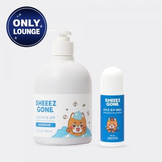 쉬즈곤 강아지 고양이 보습 케어 부스트 샴푸 500ml+포우 에센스 75ml, 강아지 전용, 부스트 베이비파우더향 샴푸