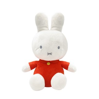 【iam我適文創】米飛兔35cm絨毛玩偶，柔軟舒適，可愛造型，居家裝飾首選, 淘氣米飛, 1個, 35cm