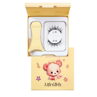 Life Girls 磁吸假睫毛 #11 漫畫睫, 1盒, 02上鏡睫