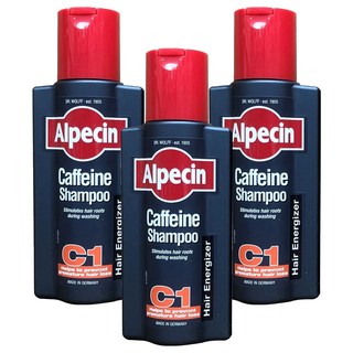 알페신 C1 카페인 샴푸, 250ml, 3개