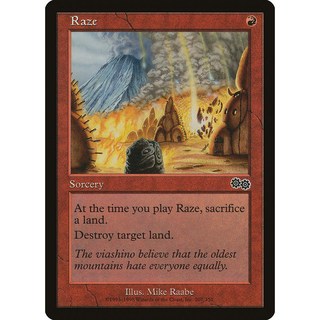 魔法風雲會 Raze 遊戲卡牌, 英文