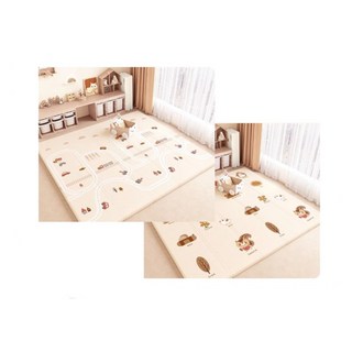 寶寶爬行墊 爬行墊 地墊 遊戲地墊 嬰兒防護地墊 幼兒遊戲地墊, R假日出行X森林動物