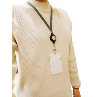 寶力數位華夏店 L9 識別證錄音筆 內建32G 聲控錄音15天 連續錄音150小時 超級隱密 業務醫護記者必備, 白色