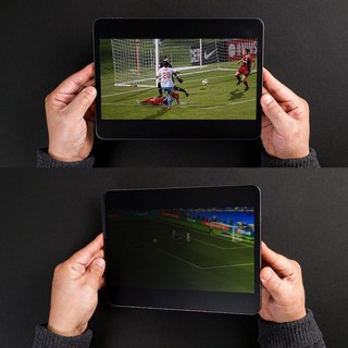 [아이패드 사생활 보호 필름 부착 이미지]