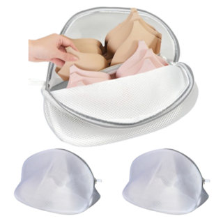 에이리빙 메쉬 운동화 속옷 세탁망 빨래망, 3개, 화이트그레이