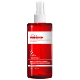 PAUL MEDISON 經典香氛身體噴霧 嬰兒爽身粉, 211ml, 1瓶