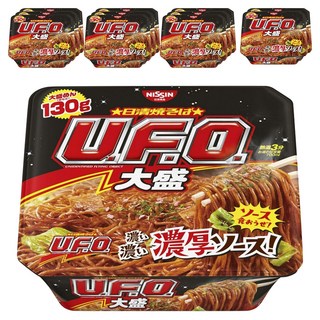 야끼소바 야키소바 닛신식품 U.F.O. 곱빼기 167g×12개, 12개