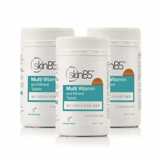 3개X 호주 SkinB5 스킨B5 고함량 멀티비타민 & 미네랄 8059.2mg x 180정 / 여드름 패치 추가증정, 3개