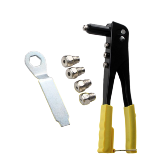 리벳건 리베트건 핸드 수작업 공구 4in1, 1개