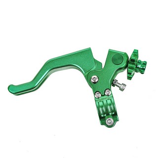 8折開槍 SUZUKI 鈴木 RM65/85/100/125/250省力離合握把手把鋁合金離合桿, 1個, 綠色鋁合金一個