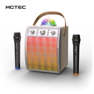 엠지텍 락클래식디스코 버스킹 앰프블루투스 스피커+마이크 2개 구성휴대용 노래방캠핑 피크닉LED 미러볼, 단품, 단품