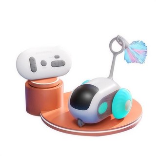 혼반홈 고양이 장난감 리모컨 슈퍼츠카 자동장난감 2in1 장애물 자동 회피 충전식 KC인증, 1세트, 블루, 슈퍼카