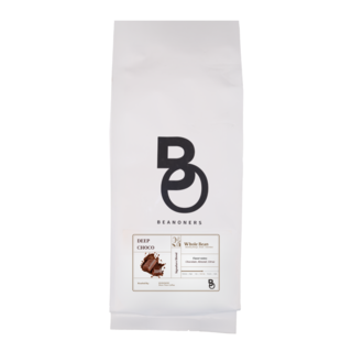 [빈오너스] 고소하고 산미없는 딥초코블랜딩 커피 원두, 1kg, 1개, 홀빈(분쇄안함)