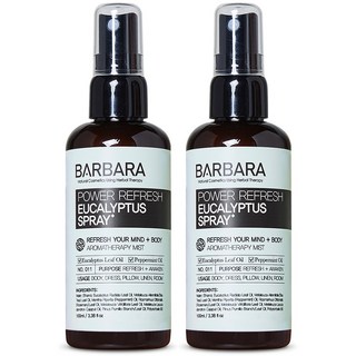 바르바라 파워리프레쉬 유칼립투스 스프레이 100ml, 2개