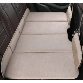 길이 연장형자동차 차박 매트 SUV 뒷좌석 잠자리 매트리스 차량 뒷자석 매트 자동차 에어매트 차량용 에어매트 승용차 뒷자석 평탄매트, 02럭셔리 브라운