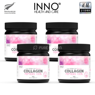 이노헬스앤케어 콜라겐 파우더 저분자, 4개, 130g