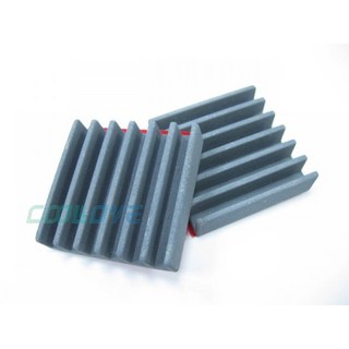 小白的生活工場 ACE-25 陶瓷散熱片 (鰭片式) 40X40X10mm 一組2顆裝 (適用於晶片記憶體等散熱), 1個