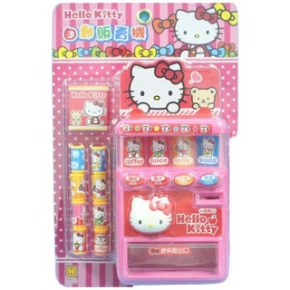 Hello Kitty 凱蒂貓自動販賣機 A647 KT投幣飲料販賣機 正版授權 購物遊戲, 一個入