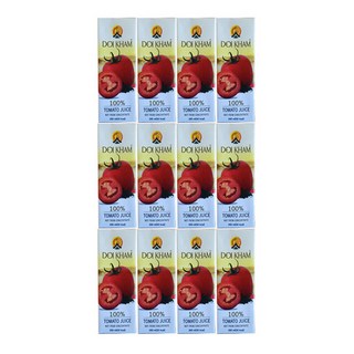 도이캄 토마토주스 100% 착즙, 200ml, 12개