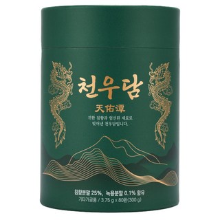 [수침향 25% 80환] 천우담 명품 침향환, 1박스, 300g