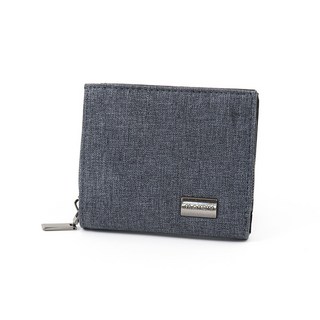 【MQ】Yamagata 細人字紋拉鍊短夾 - 時尚簡約、安全便攜