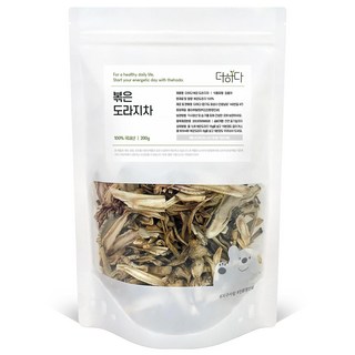 더하다 볶은 국산 도라지차, 200g, 1개입, 1개