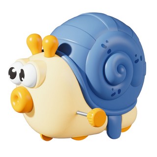 토이즈데이 누르면 쌩쌩! 빠른 달팽이 장난감 유아 소근육 발달 선물, 1개, 블루