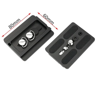 확장 버전 카메라 퀵 릴리스 플레이트 Weifeng 717 비디오 삼각대 헤드 용 유체 마운트