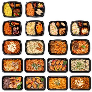 미스터네이처 로칼 단백질도시락 닭가슴살 볶음밥 저당 헬스 운동식단 18종 4215g (냉동), 1세트