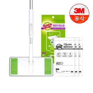 [3M]올터치 막대걸레 (정전기10매+물걸레 3매증정)VP, 1개