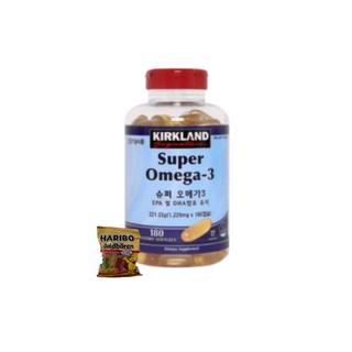 커클랜드시그니춰 슈퍼 오메가3 EPA및DHA함유 180정/코스트코 (6개월치) -제이엘리트스토어, 180정, 1개