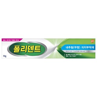 폴리덴트 접착제 폴리덴트 세정제, 70g, 1개