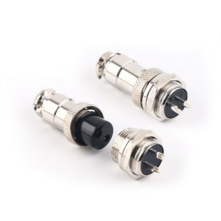 써큘러 커넥터 항공단자 연결링 마름모 원형 캡커버 12mm 16mm 20mm 25mm 2P~9P 커넥터 항공잭 암수세트 암수개별, 일반 암수세트, 2p, 1개