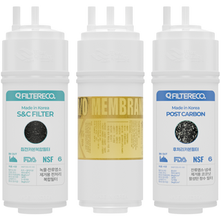 코웨이 정수기필터 호환 [호환] 정수기 CHPI-6500L 필터 최고급형 RO 1회 관리세트(1+1+1), 6인치 RO 1세트(1+1+1), 1세트