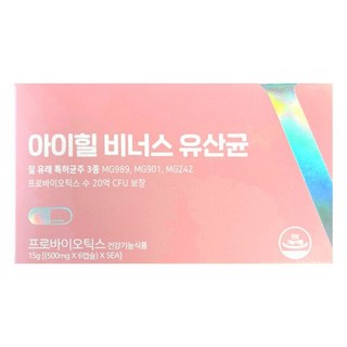 비오랩 아이힐 비너스 유산균 500mg x 30캡슐 여성 건강 면역력 높여주는 tr, 30정, 1개