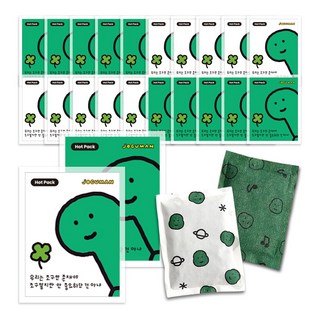 25년 국내생산 조구만 캐릭터 휴대용 핫팩 100g, 20개
