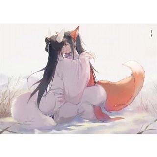 애니메이션 천관사복 주인공 화성&사련 일러스트 만들기 세트 묵향동후 장편소설 캐릭터 굿즈 다이아몬드 페인팅 그림 인테리어 소품 보석십자수 액자 캔버스 일체형 세트, 30*40cm (액자 포함)  TGCF-037, 1개