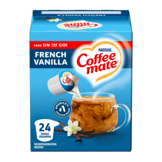 네슬레 커피메이트 액상 커피크리머 프렌치 바닐라, 1박스, 24개입