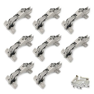 아이베란다 싱크대경첩 장농 거실장용 경첩 180도 인도어, 8개