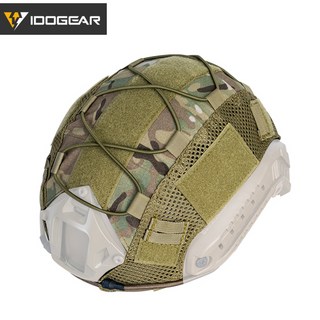 FAST Headwear 전술 커버 액세서리 3802 용 IDOGEAR 사냥 나일론 커버, [01] Multi-camo, 1개