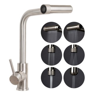 비욘드퍼니싱 6WAY 폭포 싱크대 수전, 1세트