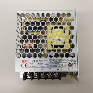 明緯 MW LRS-35-12 電源供應器 12V 3A 36W, 1個