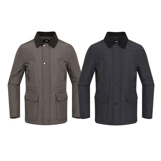 [JDX] 남성 다이아 퀼팅 패딩 점퍼 2종택1