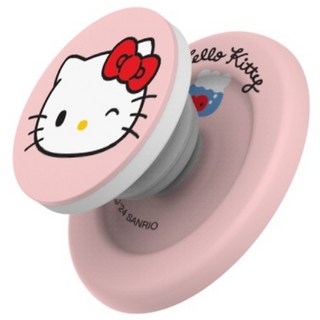 (정품)산리오 윙크 원형 그립 마그네틱 스마트톡+자석링(맥세이프 호환), 윙크_헬로키티, 1개, 색상